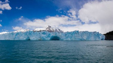 Perito Moreno Buzulu, Los Glaciares Ulusal Parkı, Santa Cruz Eyaleti, Patagonya Arjantin.