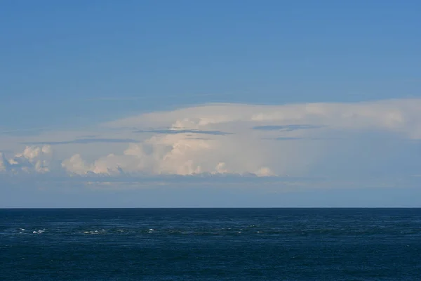 Paisagem Marinha Com Nuvens Patagônia Argentina — Fotografia de Stock