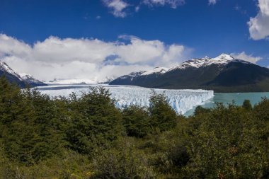 Perito Moreno Buzulu, Los Glaciares Ulusal Parkı, Santa Cruz Eyaleti, Patagonya Arjantin.
