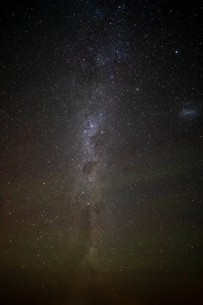 Звездное Небо Отражено Воде Провинция Пампа Патагония Аргентина — стоковое фото