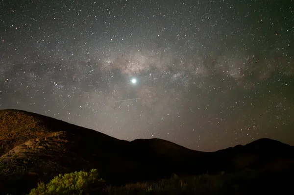 Lihue Calel National Park Night Landscape Pampa Argentina — Stock Photo, Image