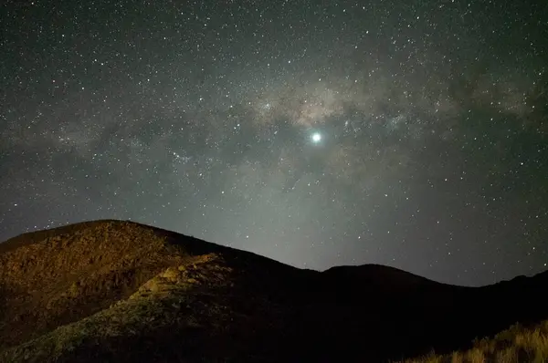 Lihue Calel National Park Night Landscape Pampa Argentina — Stock Photo, Image