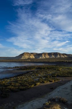 Cerro Avanzado koruma alanı, Dünya Mirası Alanı, Chubut Eyaleti, Patagonya, Arjantin.