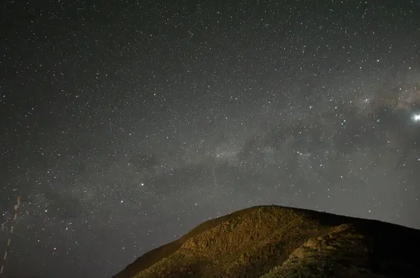 Lihue Calel Nasjonalpark Night Landscape Pampa Argentina – stockfoto