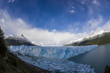 Perito Moreno Buzulu, Los Glaciares Ulusal Parkı, Santa Cruz Eyaleti, Patagonya Arjantin.