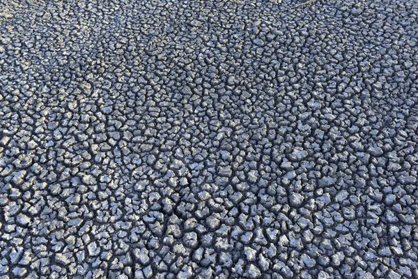 Трещины Земле Пустыне Пампа Аргентина — стоковое фото