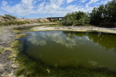 Salado Nehri ya da Chadileuvu Nehri, La Reforma şehri, La Pampa Eyaleti, Arjantin