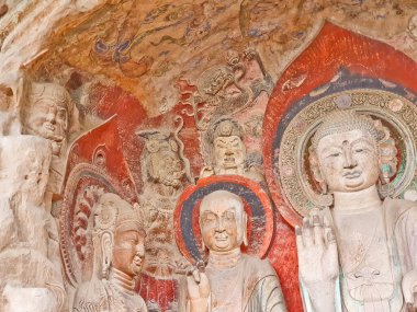 Çin, Sichuan, 01.01.2024 Huangze Tapınağı sadece Çin İmparatoriçesi Wu Zetian 'a adanmış tek tapınaktır.