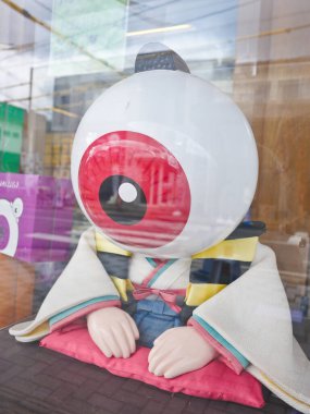 Sakaiminato , Japan, 1st of Jan 2025, manga characters found along Kitaro road in Sakaiminato 