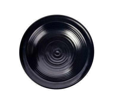 Seramik kase, beyaz arka planda izole edilmiş boş kase.