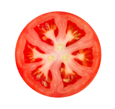 Domates dilimi şeffaf png