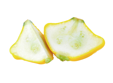 Sarı pattypan şeffaf png kabağı
