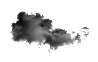 bulutlar siyah ve beyaz şeffaf png