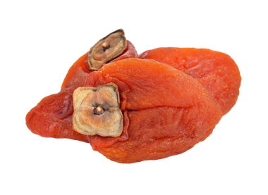 beyaz zemin üzerine kurutulmuş hurma