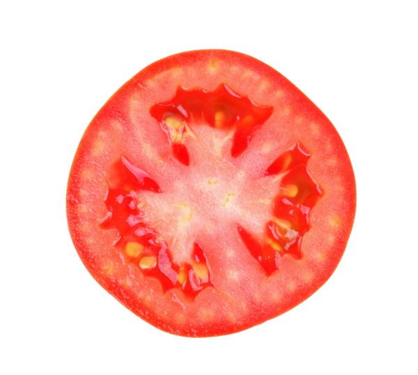Domates dilimi şeffaf png