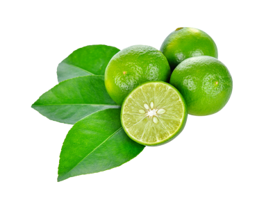 Kireç. yarı şeffaf png ile meyve