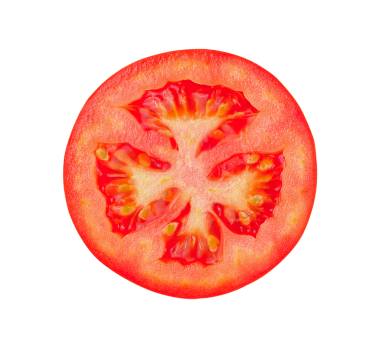 Domates dilimi şeffaf png