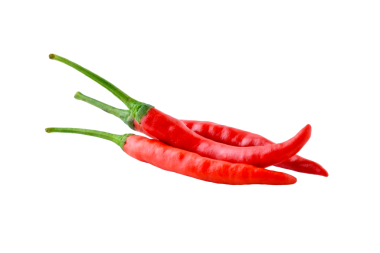 Kırmızı biber şeffaf png