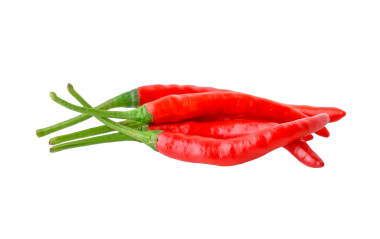 Kırmızı biber şeffaf png