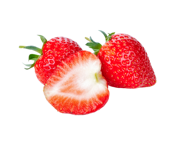 Taze çilek şeffaf png