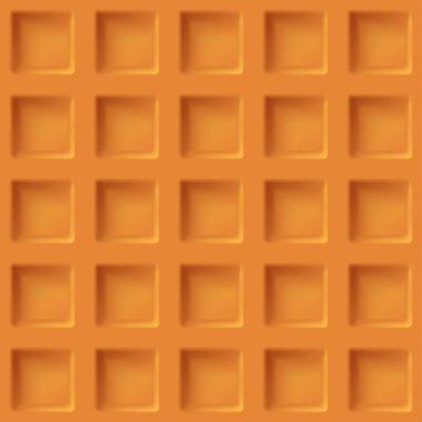 Kahverengi renk kare Belçika Gofreti desensiz arkaplan resmi