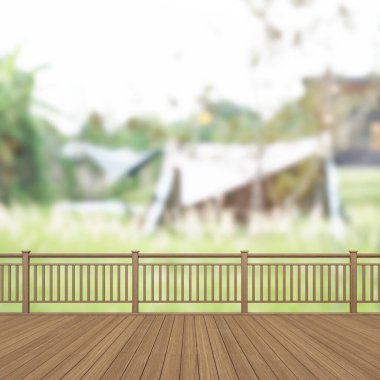 Balkon ve Teras dış arka plan bulanıklık