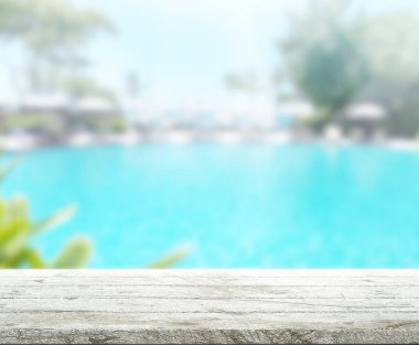 Masa üstü ve Görüntü Yüzme Arkaplan Havuzu