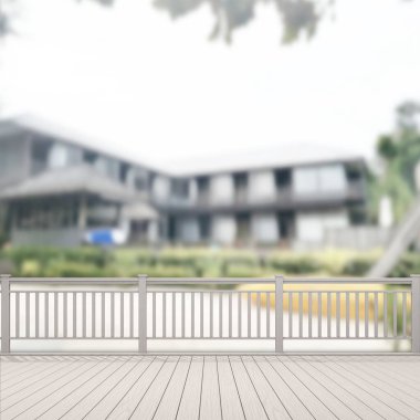 Balkon ve Teras dış arka plan bulanıklık