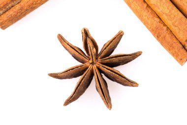 Isolate Cinnamon Sticks and Anise Asterisks stars