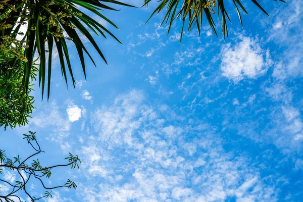 stock image clouds and blue sunny sky,  white clouds over blue sky, Aerial view,  nature blue sky white cleat weather.