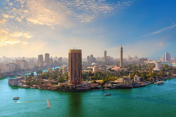 Gezira Island Downtown Cairo Nile Egypt — Stock Photo, Image