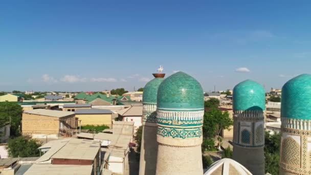 Ένα Drone Πετάει Γύρω Από Chor Minor Madrasah Του Khalif — Αρχείο Βίντεο