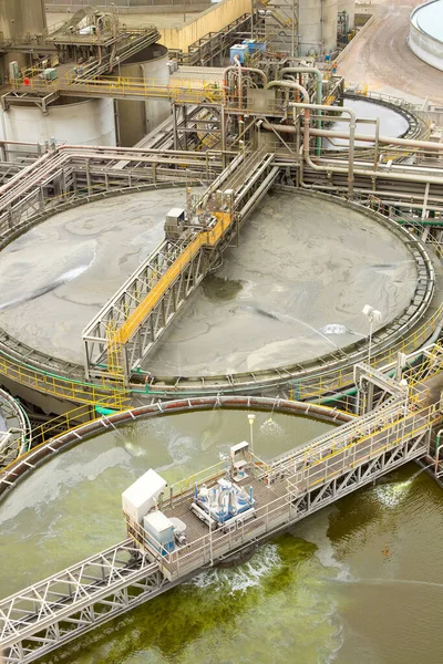 Water Treatment Facility Copper Mine Processing Plant — Zdjęcie stockowe
