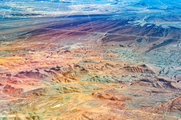 Aerial View Highlands Atacama Desert Chile — Foto de Stock