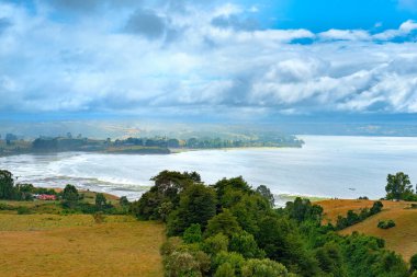 Rilan Yarımadası, Chiloe Adası, Şili deki Meadows
