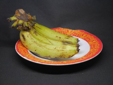 Musa Acuminata Cavendish Subgroup or known as pisang ambon in Indonesia, the condition is ripe