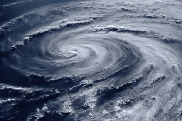 impressive Image of a hurricane seen from a weather satellite