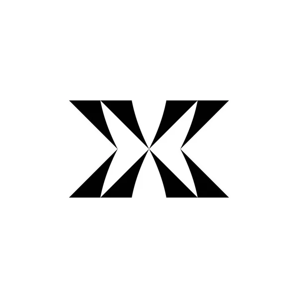 Vetor Design Logotipo Carta — Vetor de Stock