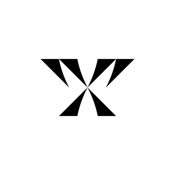 Lettera Logo Design Vettoriale — Vettoriale Stock
