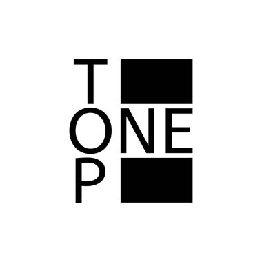 Zirve Bir harf logo tasarım vektörü