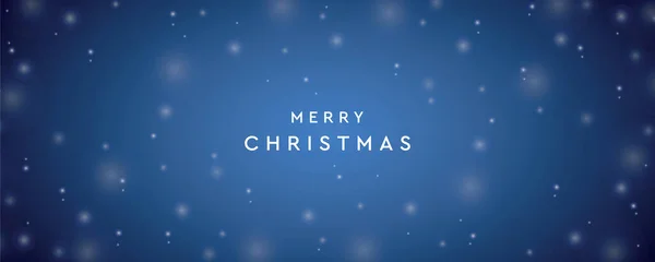 Blå Shihy Snöig Glad Jul Gratulationskort Bakgrund Vektor Illustration Eps10 — Stock vektor