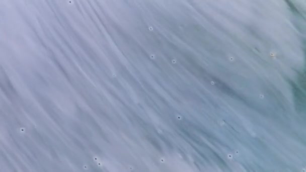 Flüssige Farbmischung Hintergrund Mit Spritzer Und Wirbel Fluid Art Zeichnen — Stockvideo