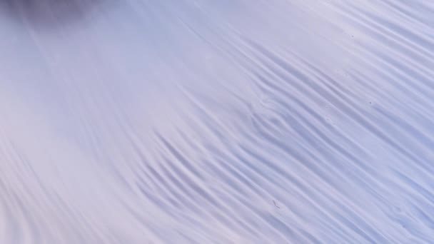 Акрилові Кульки Фарби Абстрактна Текстура Яскраві Кольори Рідина Плавний Дизайн — стокове відео
