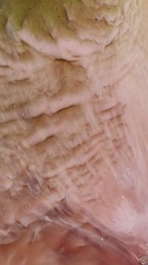 Lüks sıvı resim arka planı. Dökülmüş akrilik boya. Sıvı mermer. Lüks sıvı resim arka planı. Sıvı mermer. Parıldayan parçacıklar makro hareket. 