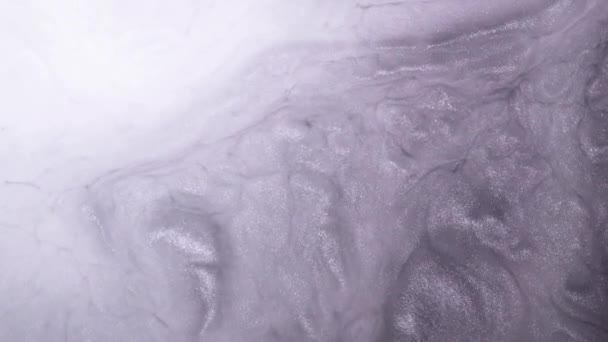 Абстрактний Художній Фон Дизайн Барвистого Алкогольного Чорнила Макро Відео Хімічної — стокове відео