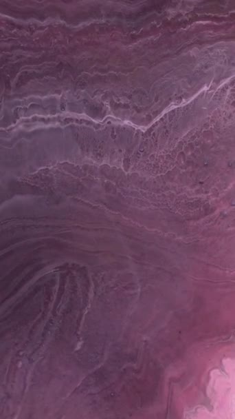 Liquid Paint Mixing Backdrop Splash Swirl Fluid Art Drawing Video — Stock Video