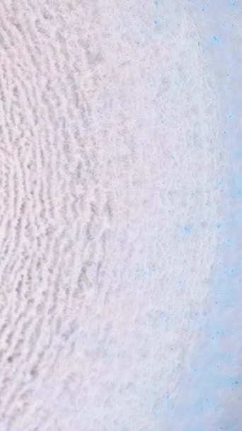 Wasserflüssigkeit Funkelt Abstrakte Hintergrundtextur Mischen Von Marmor Textur Mit Farbmaterial — Stockvideo