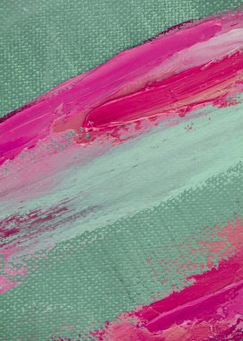 Parça. Çok renkli desenli boya. Soyut sanat geçmişi. Tuval üzerine yağ. Sert fırça darbeleri. Yağlı boya ve palet bıçağıyla yapılmış bir resmin yakın çekimi. Yüksek desenli, yüksek kaliteli detaylar.