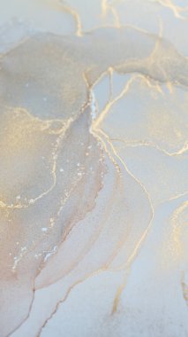 Alkol tekniğindeki lüks, soyut akışkan sanat resimleri. Yumuşak ve rüya gibi tasarım..