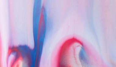 Sıvı sanat dokusu. Soyut karıştırıcı boya efektli bir arka plan. Akıp sıçrayan akrilik bir resim. İç mekan posteri için karışık boyalar.